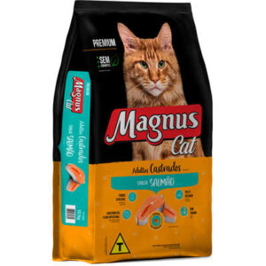 Ração Magnus Cat Salmão para Gatos Adultos Castrados 10,1kg
