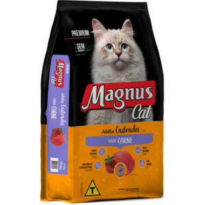 Ração Magnus Cat Carne para Gatos Adultos Castrados 10,1kg