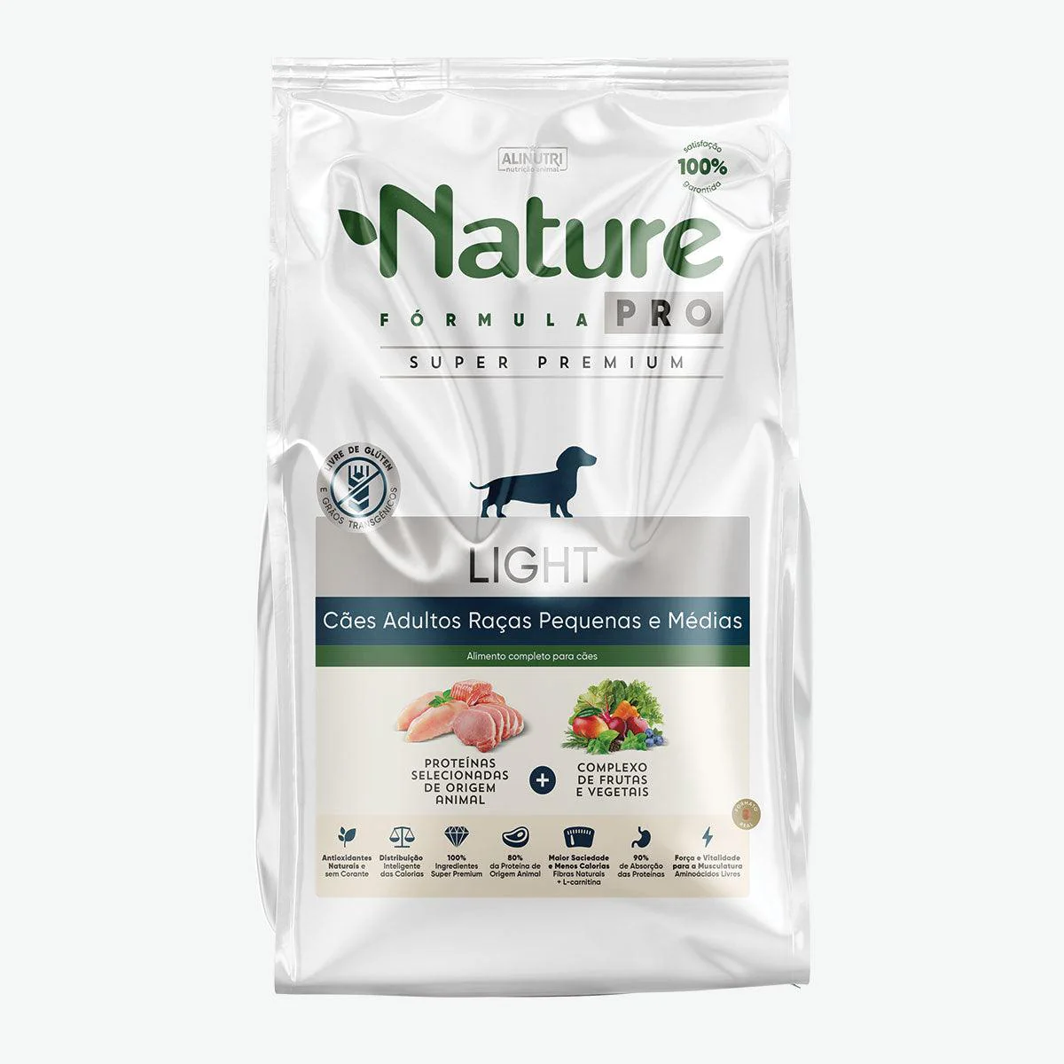 Ração Nature Fórmula Pro Light Cães Pequenos e Médios 12kg