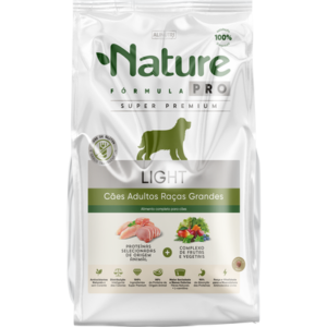 Ração Nature Fórmula Pro Light para Cães Adultos Raças Grandes 15kg