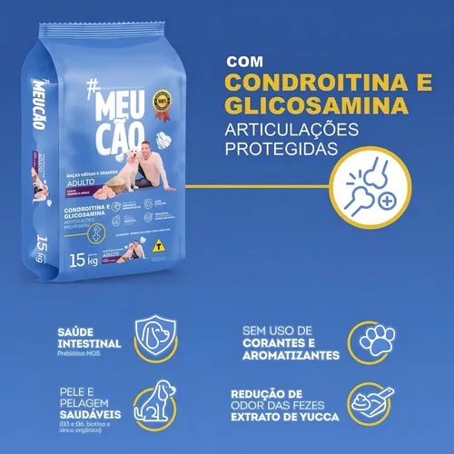 Ração Meu Cão Special Adulto Frango E Carne - 15kg-Imagem 2