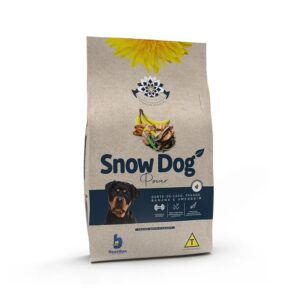 Ração Seca Snow Dog Flores Power para Cães Adultos Porte Médio e Grande 15kg