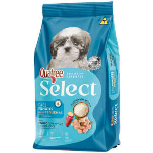 Ração Quatree Select Cães Filhotes - Raças Pequenas - Frango 10,1kg