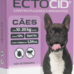 Antipulgas Ectocid para Cães de 10 à 20 kg Agener 1,34ml - Agener União